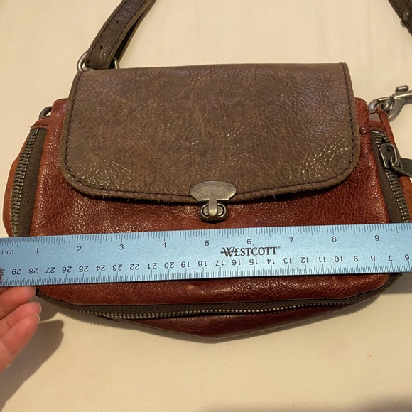 Liebeskind 2 Tone Leather Crossbody - Picture 8 of 11